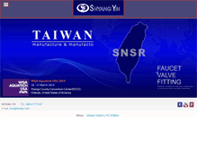 Tablet Screenshot of hsiang-i.com